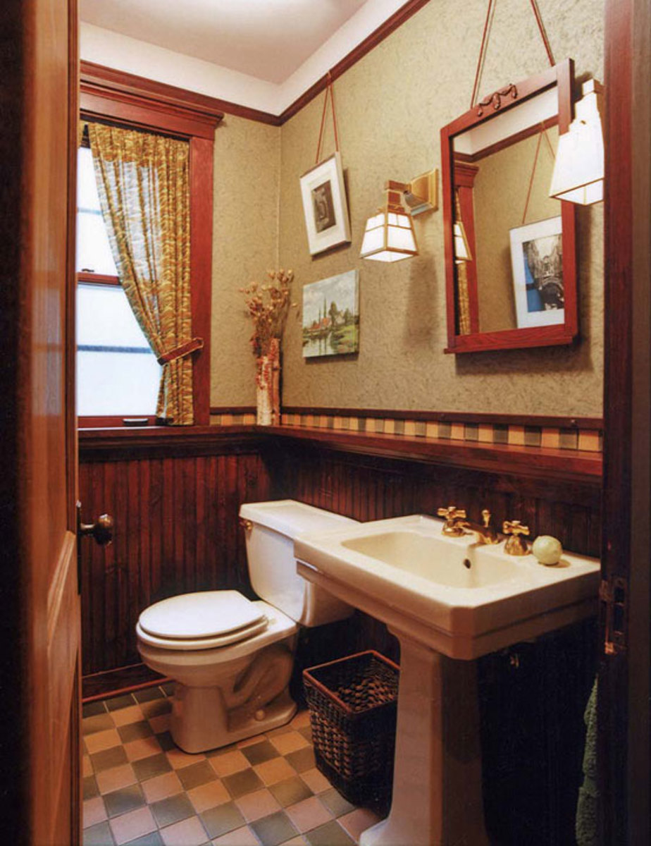 Arts & Crafts Bathrooms With Character — Arts & Crafts Homes and ...