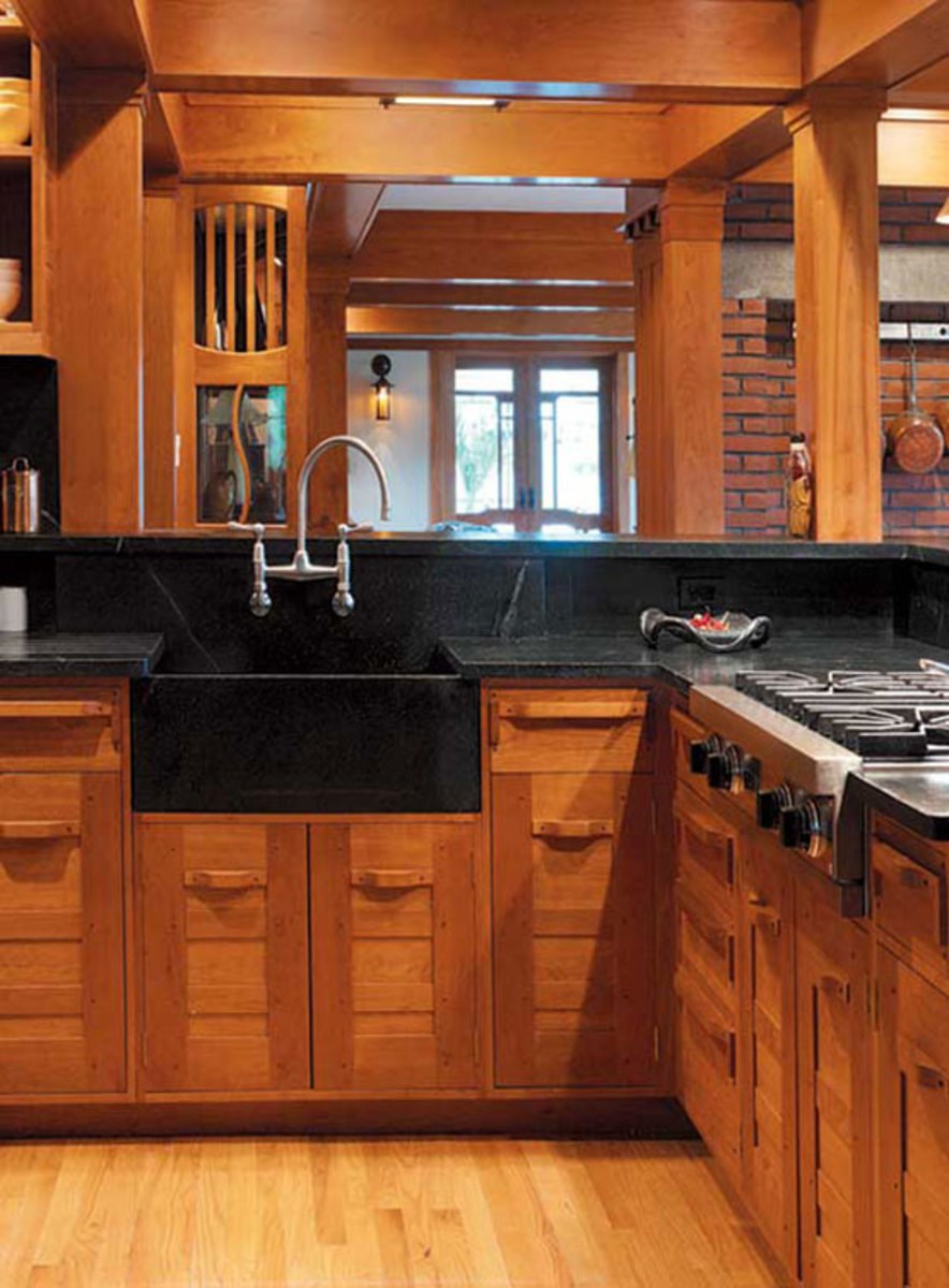 Craftsman Kitchen Cabinets — Arts & Crafts Homes and the ...