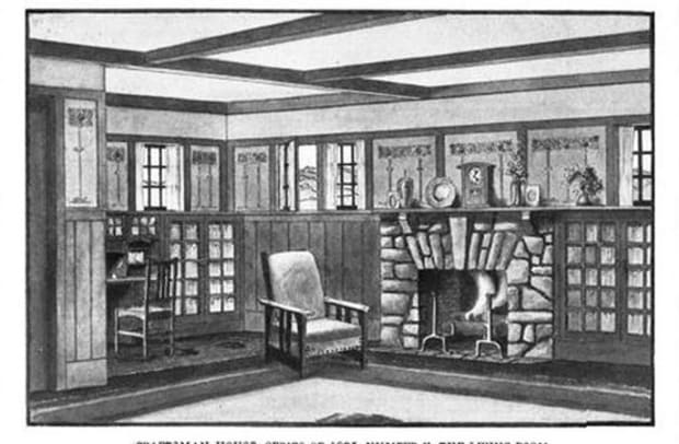 Suggestion for Bungalow interior in a Craftsman house from Stickley.