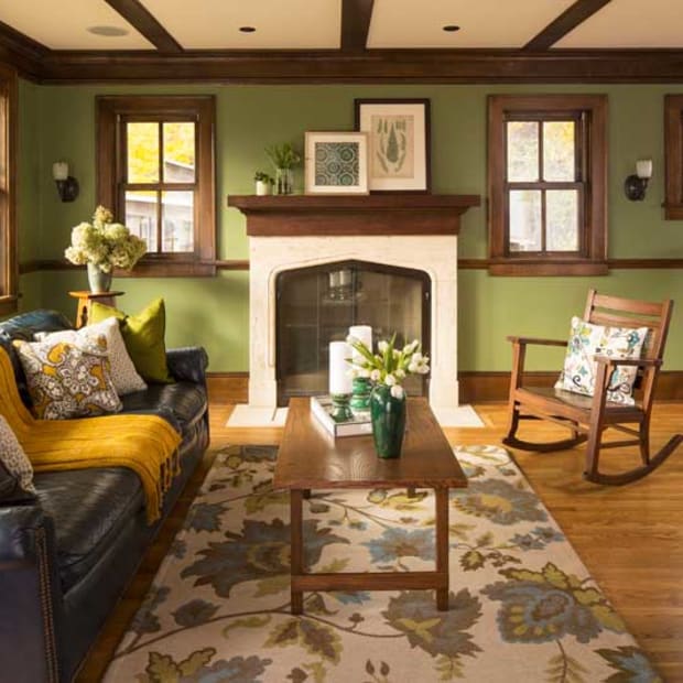 Interior Color Palettes For Arts Crafts Homes Design For