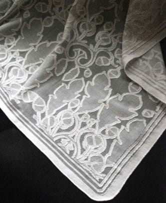 ‘The Oak and Acorn’ curtain from Cooper’s Cottage Lace.