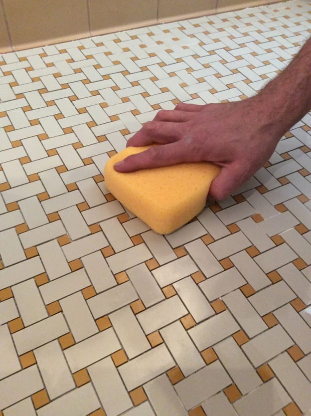 A Mosaic Tile Floor Design For The, Best Mortar For Mosaic Floor Tile