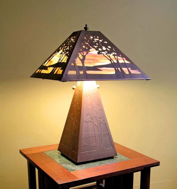 Lamps Lighting Inside And Out, How To Make Mission Style Lamps And Shades