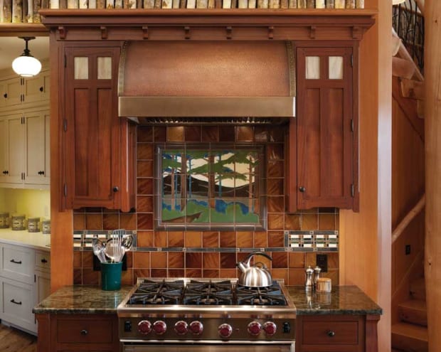 Two Arts & Crafts Kitchens: Bungalow Basic & Adirondack ...