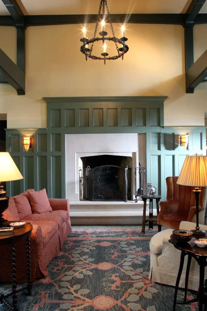 1 Standenstill Tudor Fireplace 
