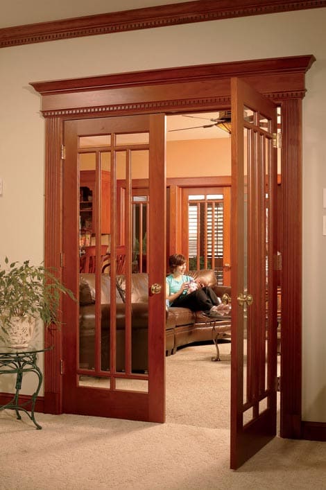 French Doors Let In the Light - Design for the Arts & Crafts House