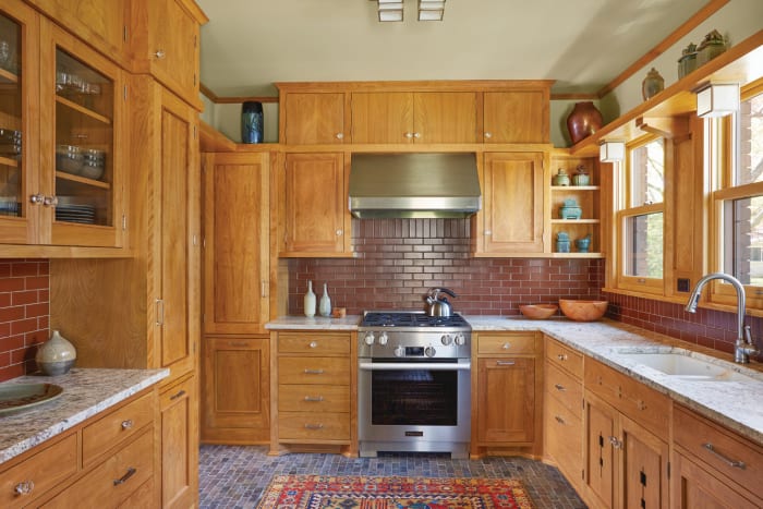 Perfecting a Prairie School Kitchen & Bath - Design for the Arts ...