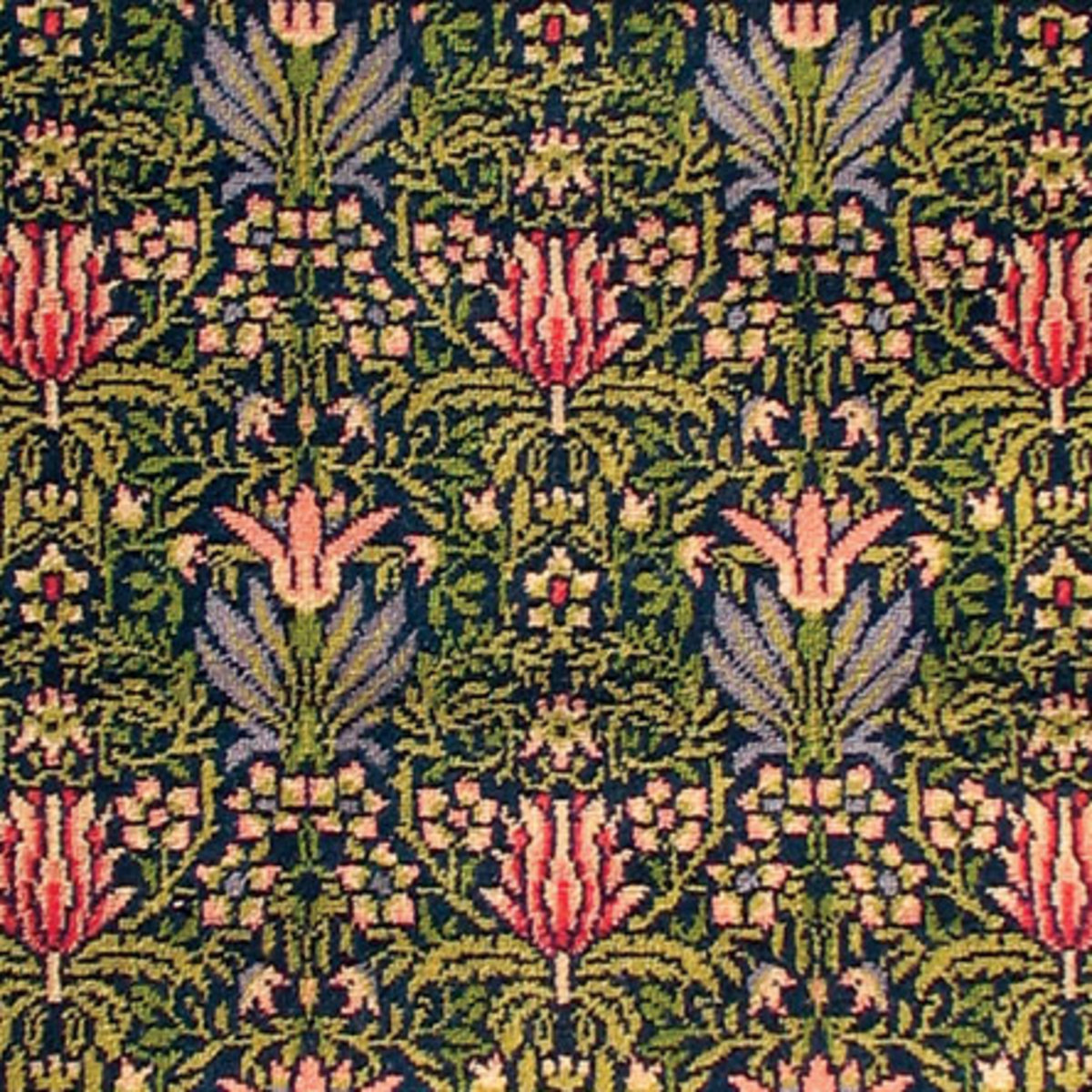 William Morris’s ‘Tulip & Lily’ by J. R. Burrows & Co.