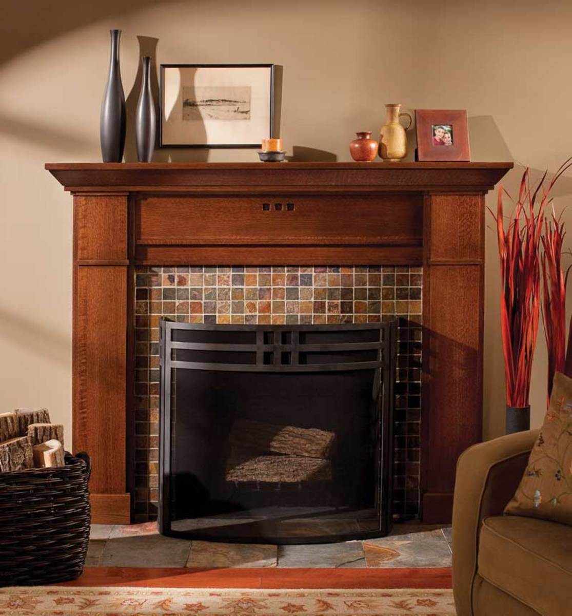 mantel from Dura Supreme Cabinetry