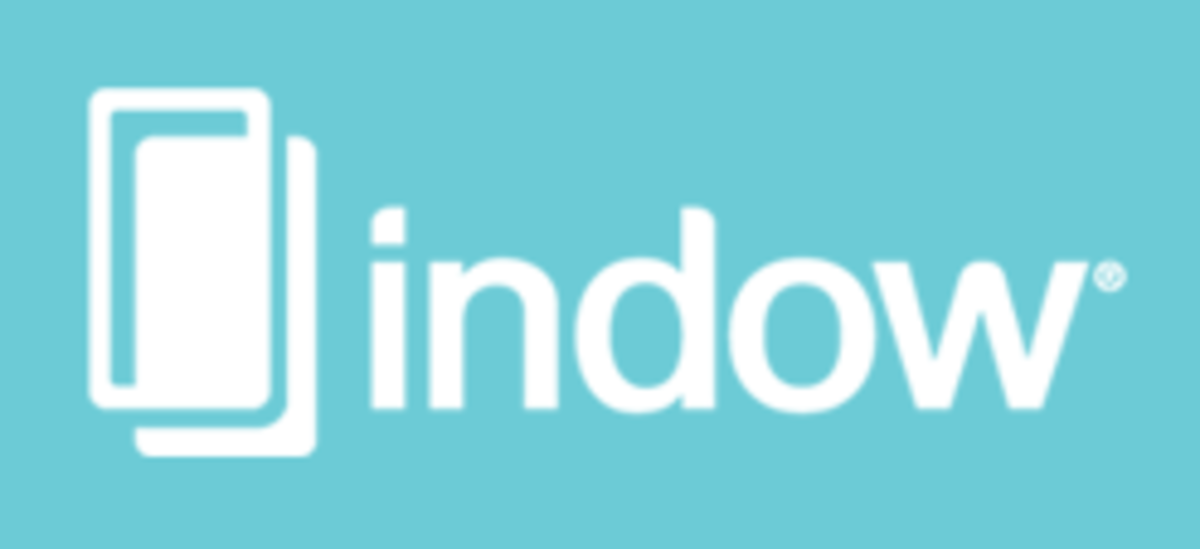 indow window logo