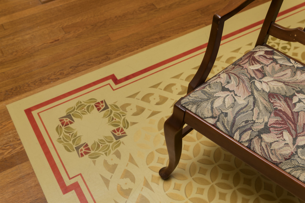 Ariel Grace Designs floorcloth