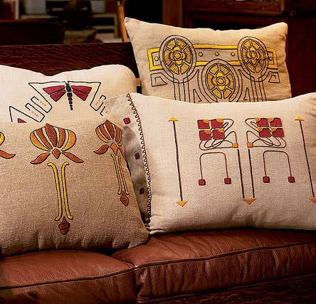 old-and-new-arts--crafts-textiles-checkerberry-and-dragonfly-with--vintage-pillows.jpg