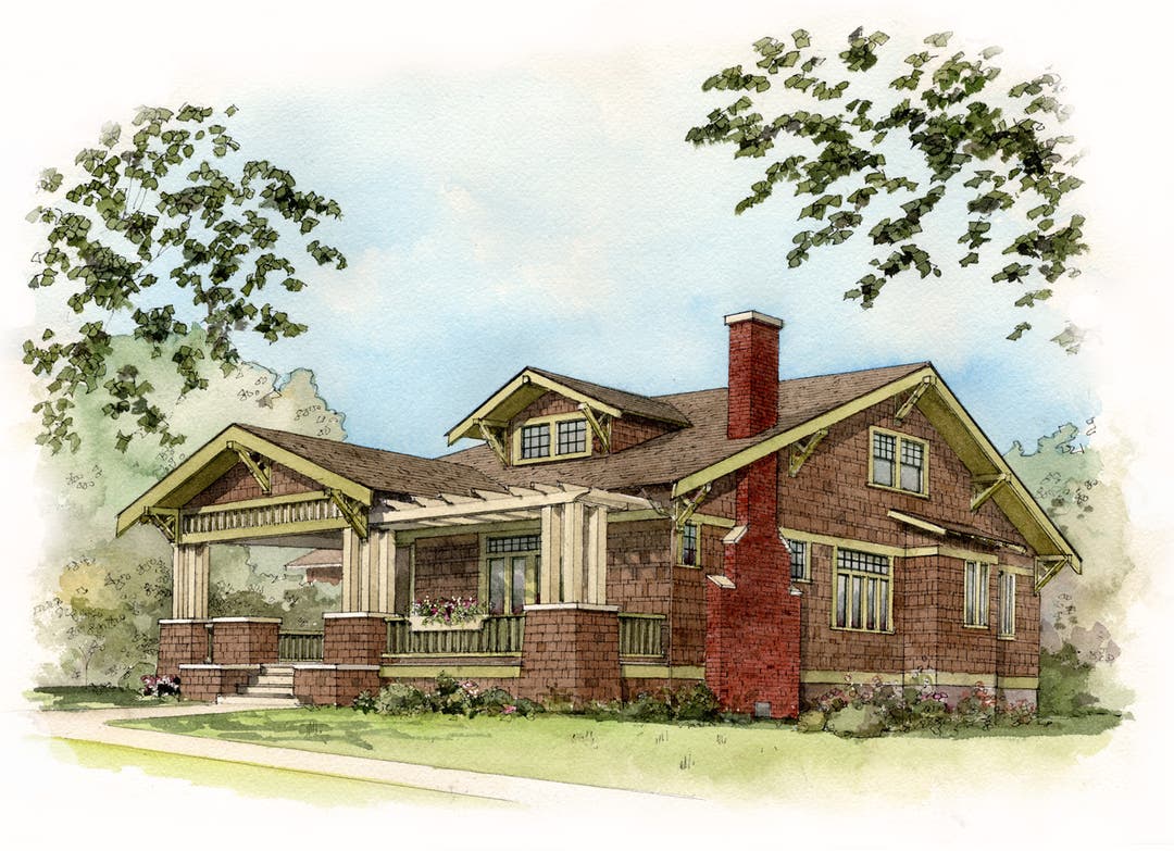Design for the Arts & Crafts House | Arts & Crafts Homes Online