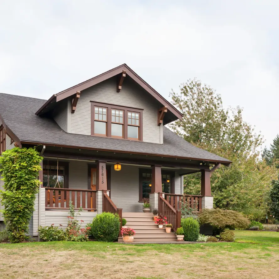 American Bungalow Style Houses, 1905 - 1930, image size:889x889