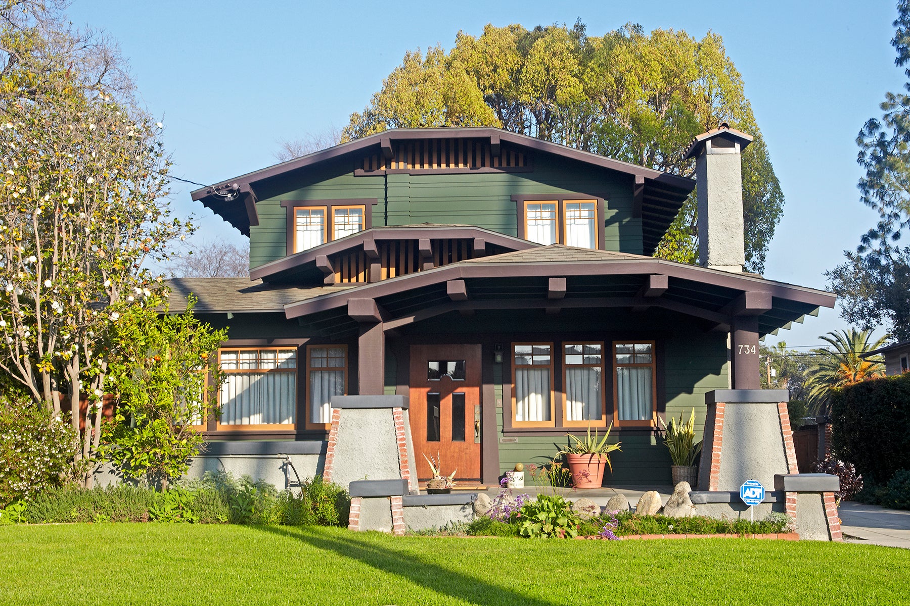 Exterior Color Schemes | Arts \u0026 Crafts Homes Online, image size:1800x1200