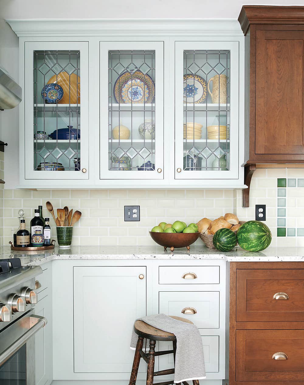 Vintage Charm in a Philadelphia Row-House Kitchen